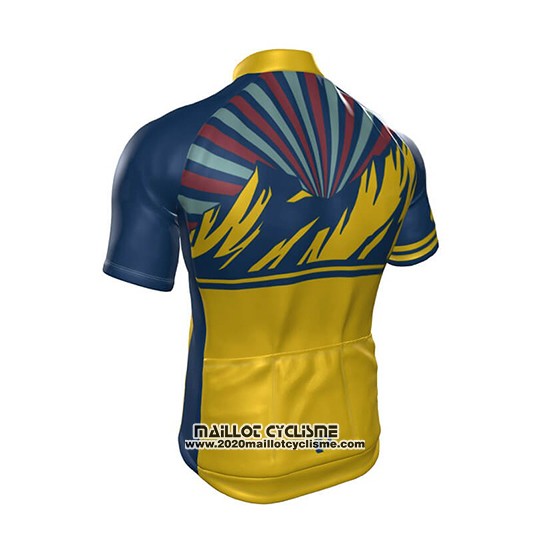 2018 Maillot Ciclismo Pearl Izumi Select Escape LTD Orange Manches Courtes et Cuissard